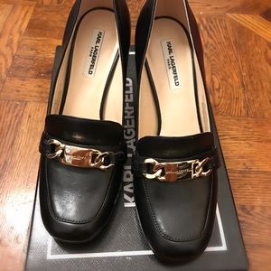 Karl Lagerfeld leather pump (65mm)